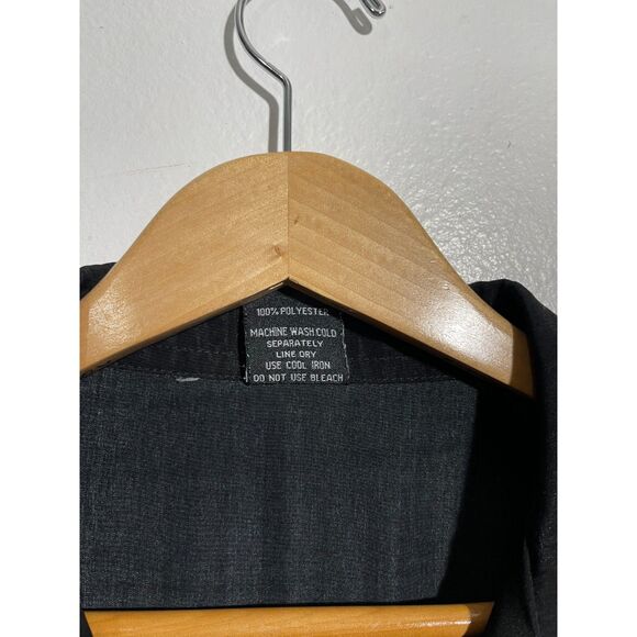 KNU gear dragon fire button up shirt 90's Y2K VTG casual gounge  men L - Picture 4 of 5